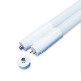 LED T8 Tube Light | 8ft | Type B | Double Ended Power | 42Watt | 5460Lumens | 6500K | Frosted Lens | Pack of 4