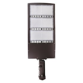 LED Area Light i10| 450 Watt | 54000 Lumens | 5000K | Universal Mount | Bronze Housing | UL & DLC Listed | Led Parking Lot Light | Led Street Light