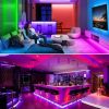 LED Strip Lights 16.4FT 150 LEDs RGB Color Changing Lamp IP65 Waterproof 5050 LED Dimmable LED Decorative Lights