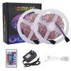 12V 10M Dual-Disk SMD 2835 Lamp Beads 300 Lamp-RGB-IR44-Non-Waterproof And Non-Glue 24-Key Light Strip Set (40W White Light Board)