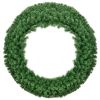 48 Inch Pre-lit Cordless Artificial Christmas Wreath