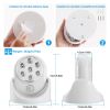 Wireless LED Spotlight 90 Degree Motion Sensor Night Lamp 360Â°Rotate Cordless Stairs Lights Battery Operated