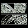 Modern K9 Crystal Raindrop Chandelier Ceiling Light Fixture Pendant Lamp E12