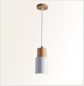 Macaron bedside chandelier (Color: White)