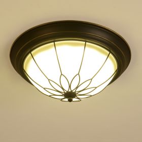 American retro ceiling light (Color: White light)