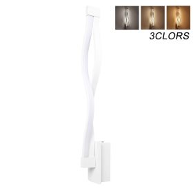 Nordic style wall light (Color: Wave White 3 colors)