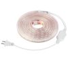 6.56ft/2m LED Strip Light 110V IP65 Waterproof 2500LM Dimmable Rope Light SMD 5050 6000K Cold White Warm