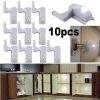 3/5/10pcs Cabinet Closet Automatic LED Hinge Light White Intelligent Induction lamp Kitchen Supplies